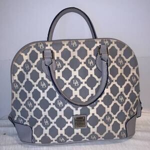 Dooney & Bourke Handbag White and Gray